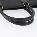 LOUIS VUITTON Epi Sac Plat PM Hand Bag Black M58658 LV Auth LNZ753-7