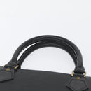 LOUIS VUITTON Epi Sac Plat PM Hand Bag Black M58658 LV Auth LNZ753-8