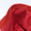 GUCCI GG Canvas Tote Bag Red Silver 113019 Auth LNZ757-19
