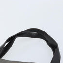 FENDI Zucca Canvas Tote Bag PVC Black Brown Auth LNZ764-14