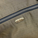 FENDI Zucca Canvas Hand Bag Brown Black Auth LNZ770-16