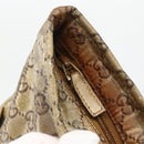 GUCCI GG Crystal Tote Bag Coated Canvas Beige 155524 Auth LNZ771-14