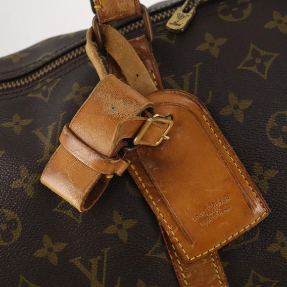 LOUIS VUITTON Monogram Keepall 50 Boston Bag M41426 LV Auth LNZ775