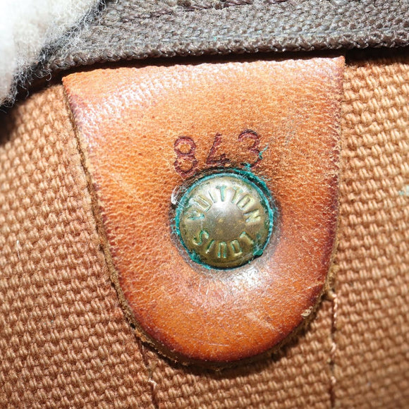 LOUIS VUITTON Monogram Keepall 50 Boston Bag M41426 LV Auth LNZ775