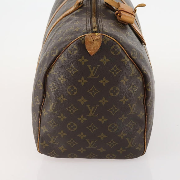 LOUIS VUITTON Monogram Keepall 50 Boston Bag M41426 LV Auth LNZ775