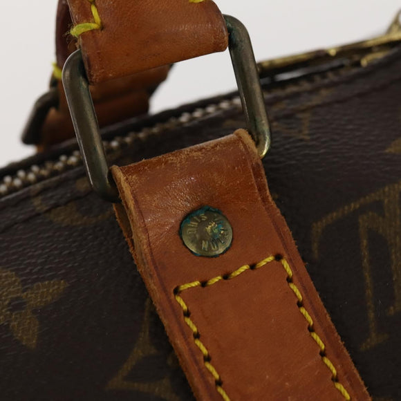 LOUIS VUITTON Monogram Keepall 50 Boston Bag M41426 LV Auth LNZ776