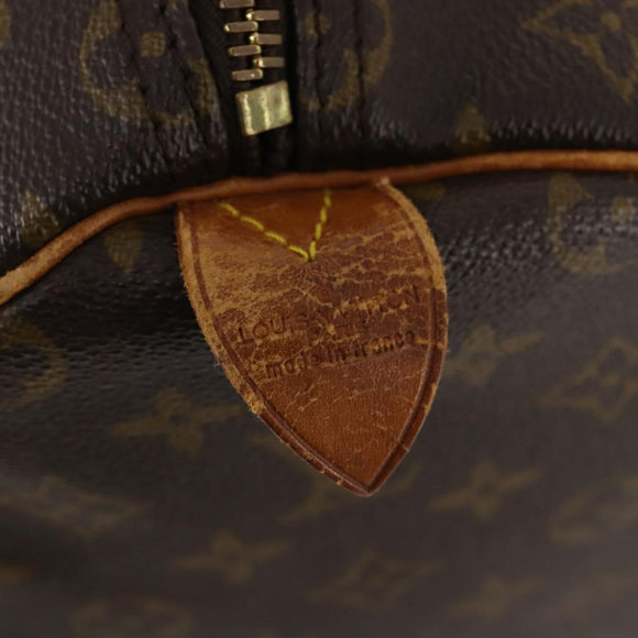 LOUIS VUITTON Monogram Keepall 50 Boston Bag M41426 LV Auth LNZ776