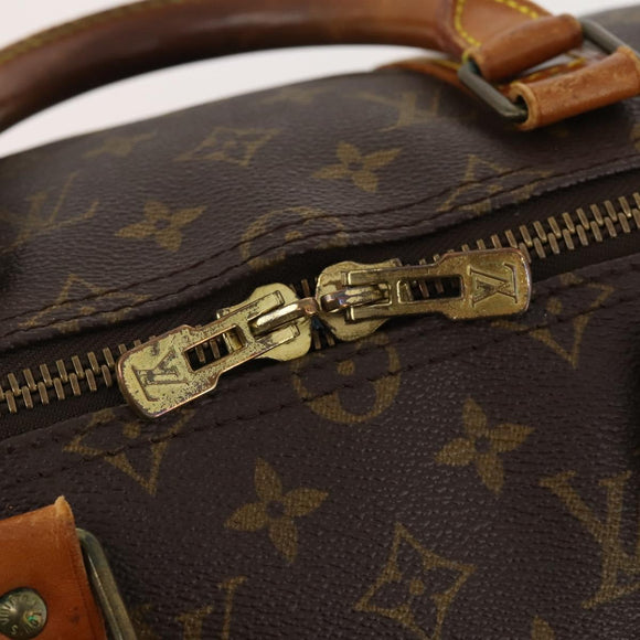 LOUIS VUITTON Monogram Keepall 50 Boston Bag M41426 LV Auth LNZ776