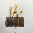 LOUIS VUITTON Monogram Keepall 50 Boston Bag M41426 LV Auth LNZ776-22