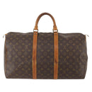 LOUIS VUITTON Monogram Keepall 50 Boston Bag M41426 LV Auth LNZ776-2