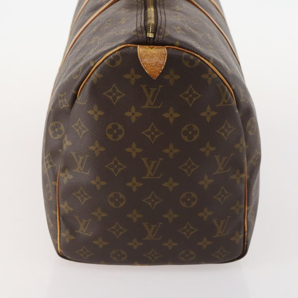 LOUIS VUITTON Monogram Keepall 50 Boston Bag M41426 LV Auth LNZ776