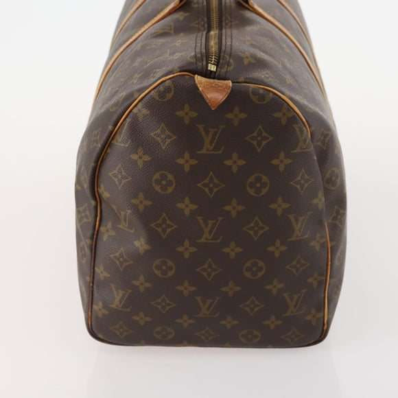 LOUIS VUITTON Monogram Keepall 50 Boston Bag M41426 LV Auth LNZ776