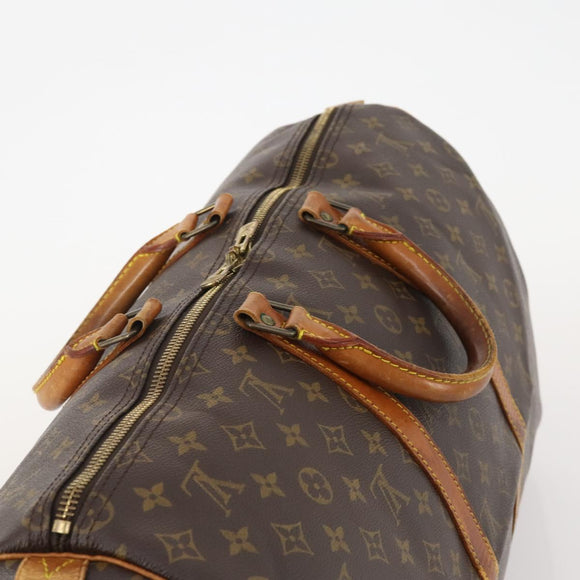 LOUIS VUITTON Monogram Keepall 50 Boston Bag M41426 LV Auth LNZ776