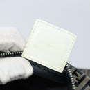 FENDI Zucchino Canvas Tote Bag Navy Silver Auth LNZ782-21