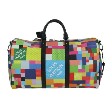 LOUIS VUITTON Damier Graffiti 3D Keepall Bandouliere 50 N50019 LV Auth LNZ783SM - 0