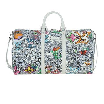 LOUIS VUITTON Monogram Comics Keepall Bandouliere 50 Bag M21863 LV Auth LNZ784SM - 0