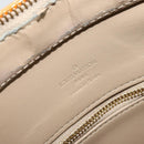 LOUIS VUITTON Monogram Vernis Houston Hand Bag Beige M91004 LV Auth LNZ785-20