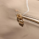 LOUIS VUITTON Monogram Vernis Houston Hand Bag Beige M91004 LV Auth LNZ785-23
