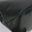 LOUIS VUITTON Monogram Vernis Wilshire PM Bag Blue Galatic M93646 LV Auth LNZ787-10