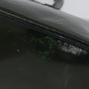 LOUIS VUITTON Monogram Vernis Wilshire PM Bag Blue Galatic M93646 LV Auth LNZ787-14