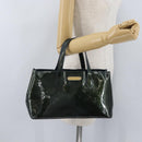 LOUIS VUITTON Monogram Vernis Wilshire PM Bag Blue Galatic M93646 LV Auth LNZ787-24