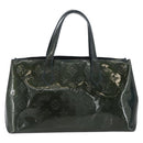 LOUIS VUITTON Monogram Vernis Wilshire PM Bag Blue Galatic M93646 LV Auth LNZ787-3