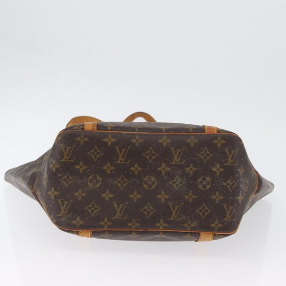 LOUIS VUITTON Monogram Sac Shopping Tote Bag M51108 LV Auth LNZ808