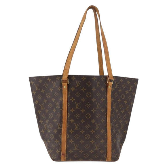 LOUIS VUITTON Monogram Sac Shopping Tote Bag M51108 LV Auth LNZ808