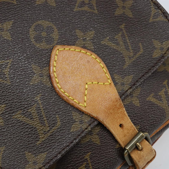 LOUIS VUITTON Monogram Cartouchiere PM Shoulder Bag M51254 LV Auth LNZ809