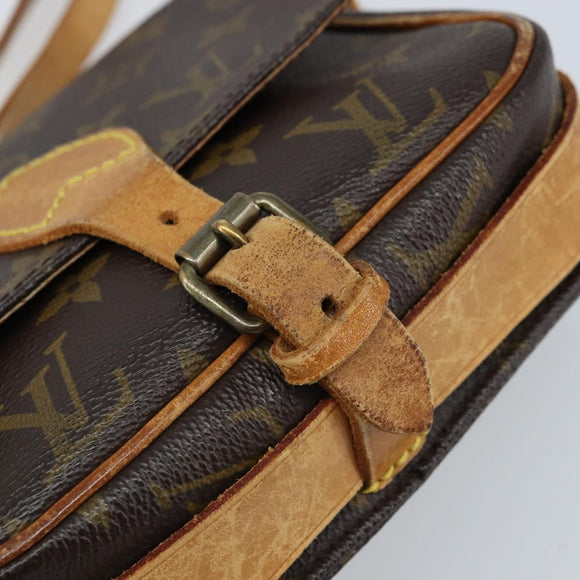 LOUIS VUITTON Monogram Cartouchiere PM Shoulder Bag M51254 LV Auth LNZ809