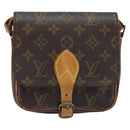LOUIS VUITTON Monogram Cartouchiere PM Shoulder Bag M51254 LV Auth LNZ809-2