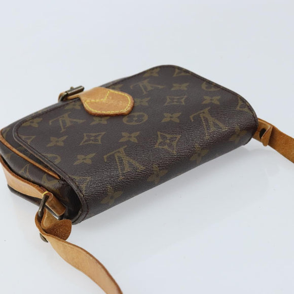 LOUIS VUITTON Monogram Cartouchiere PM Shoulder Bag M51254 LV Auth LNZ809