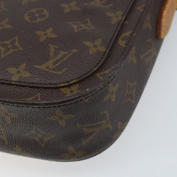 LOUIS VUITTON Monogram Saint Cloud GM Shoulder Bag M51242 LV Auth LNZ811