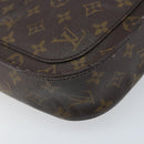 LOUIS VUITTON Monogram Saint Cloud GM Shoulder Bag M51242 LV Auth LNZ811-14