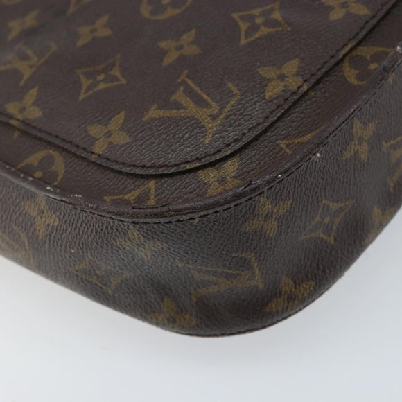 LOUIS VUITTON Monogram Saint Cloud GM Shoulder Bag M51242 LV Auth LNZ811