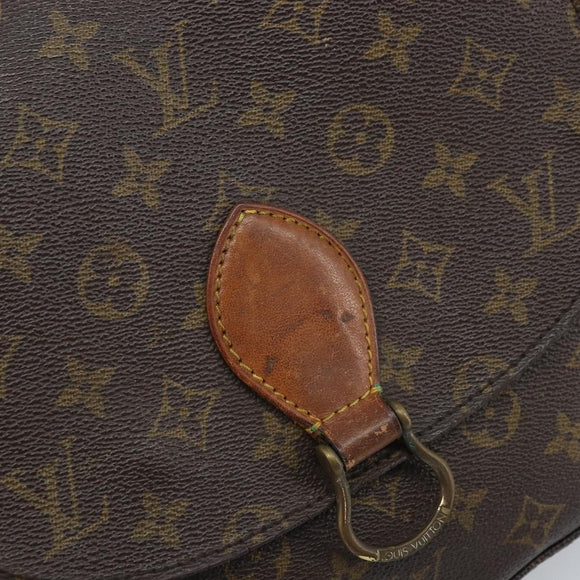 LOUIS VUITTON Monogram Saint Cloud GM Shoulder Bag M51242 LV Auth LNZ811