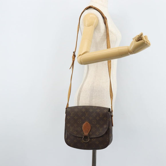 LOUIS VUITTON Monogram Saint Cloud GM Shoulder Bag M51242 LV Auth LNZ811