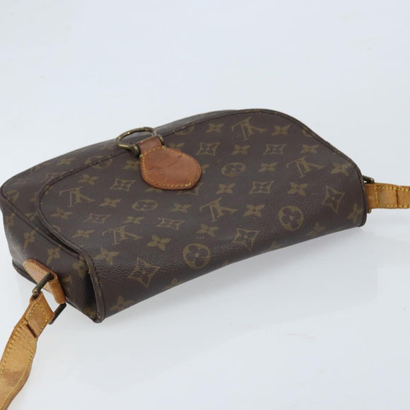 LOUIS VUITTON Monogram Saint Cloud GM Shoulder Bag M51242 LV Auth LNZ811