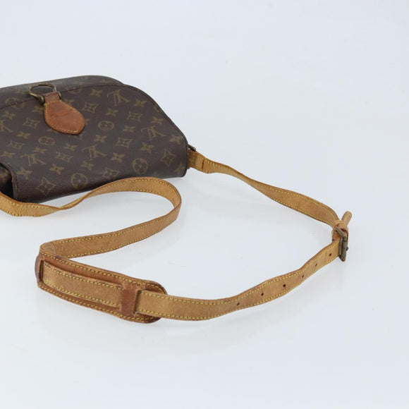 LOUIS VUITTON Monogram Saint Cloud GM Shoulder Bag M51242 LV Auth LNZ811