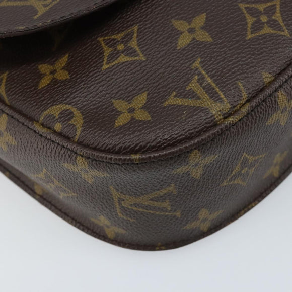 LOUIS VUITTON Monogram Saint Cloud GM Shoulder Bag M51242 LV Auth LNZ813