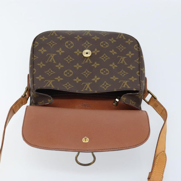 LOUIS VUITTON Monogram Saint Cloud GM Shoulder Bag M51242 LV Auth LNZ813
