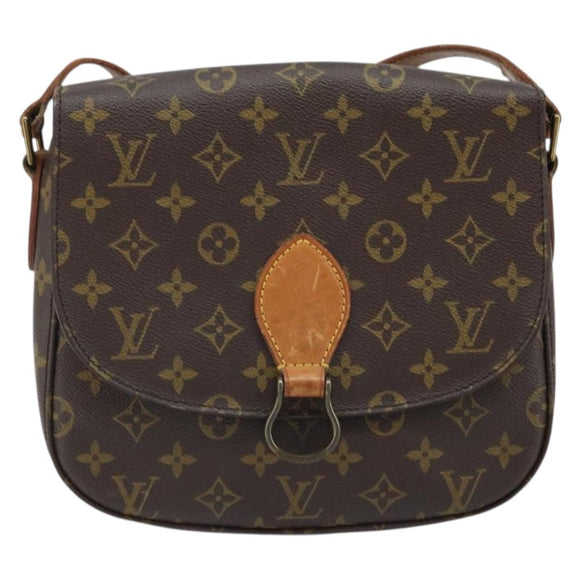 LOUIS VUITTON Monogram Saint Cloud GM Shoulder Bag M51242 LV Auth LNZ813