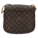 LOUIS VUITTON Monogram Saint Cloud GM Shoulder Bag M51242 LV Auth LNZ813-2