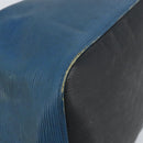 LOUIS VUITTON Epi Petit Noe Shoulder Bag Bicolor Black Blue M44152 Auth LNZ816-16
