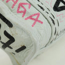 BALENCIAGA Graffiti Bazaar Shopper XXS Bag Leather 2way 513988 Auth LNZ819V-16