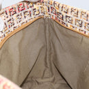 FENDI Zucchino Canvas Tote Bag Multicolor Gold Auth LNZ820V-19