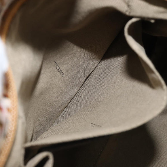 FENDI Zucchino Canvas Tote Bag Multicolor Gold Auth LNZ820V