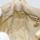 PRADA Shoulder Bag Nylon Beige Gold Auth LNZ823-20