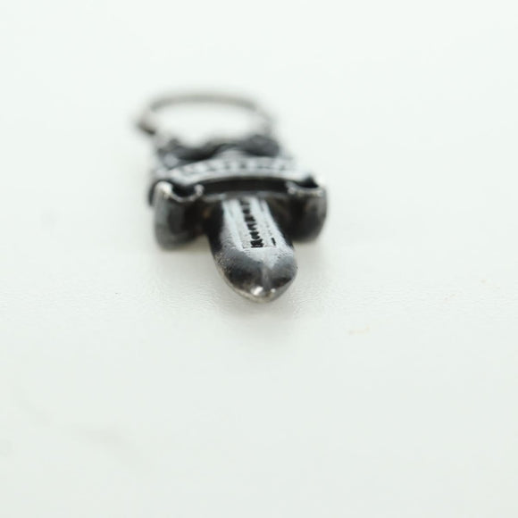 Chrome Hearts Dagger Anhänger Ag925 Silber Original LNZ831SAV