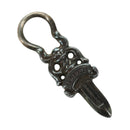 Chrome Hearts Dagger Pendant Top Ag925 Silver Auth LNZ832SAV-1